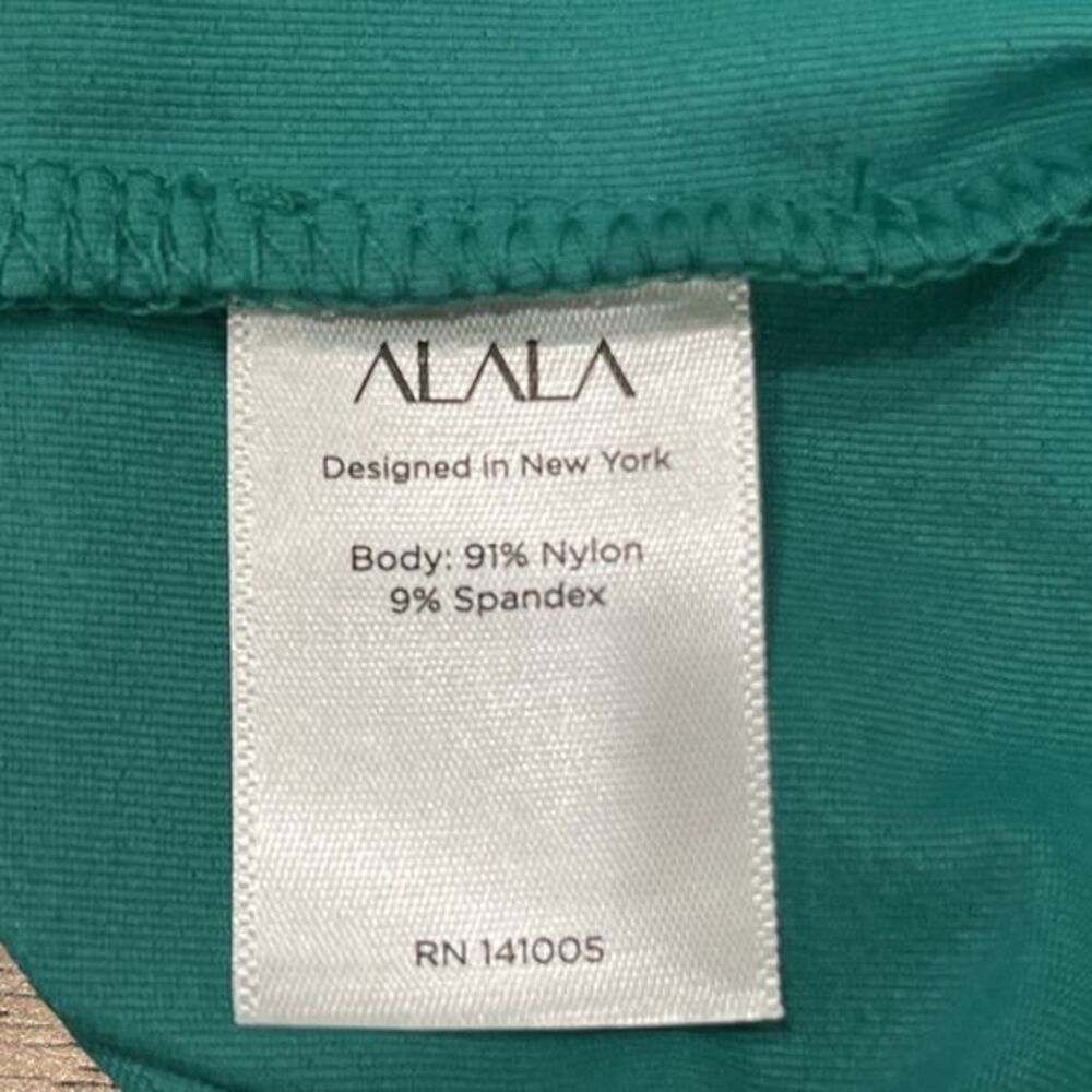 NWT Alala‎ Workout Tank Emerald Green Size Medium New - Picture 9 of 12